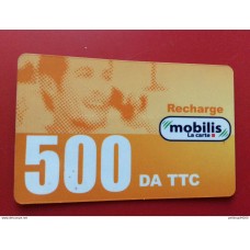 Recharge 500 dzd Mobilis - top up Algeria 